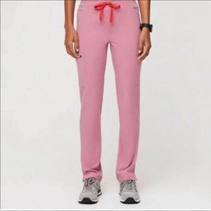 Figs ChalK Pink Scrub Bottoms